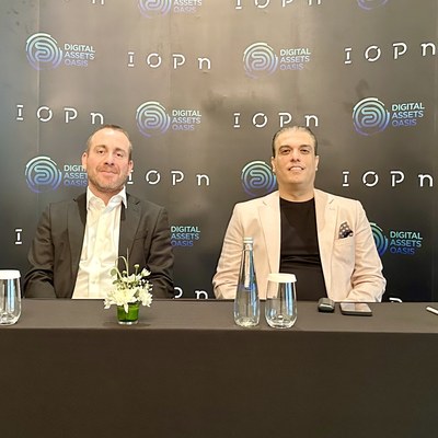 RAK DAO x IOPn partnership signing